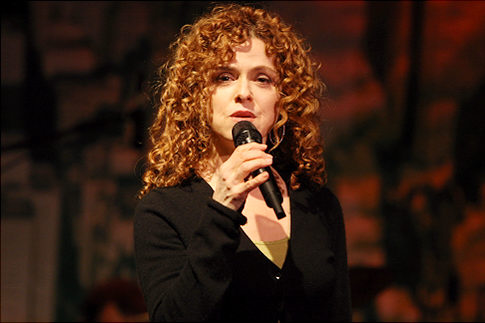 And then there is Bernadette Peters On Saturday night the nonpareil